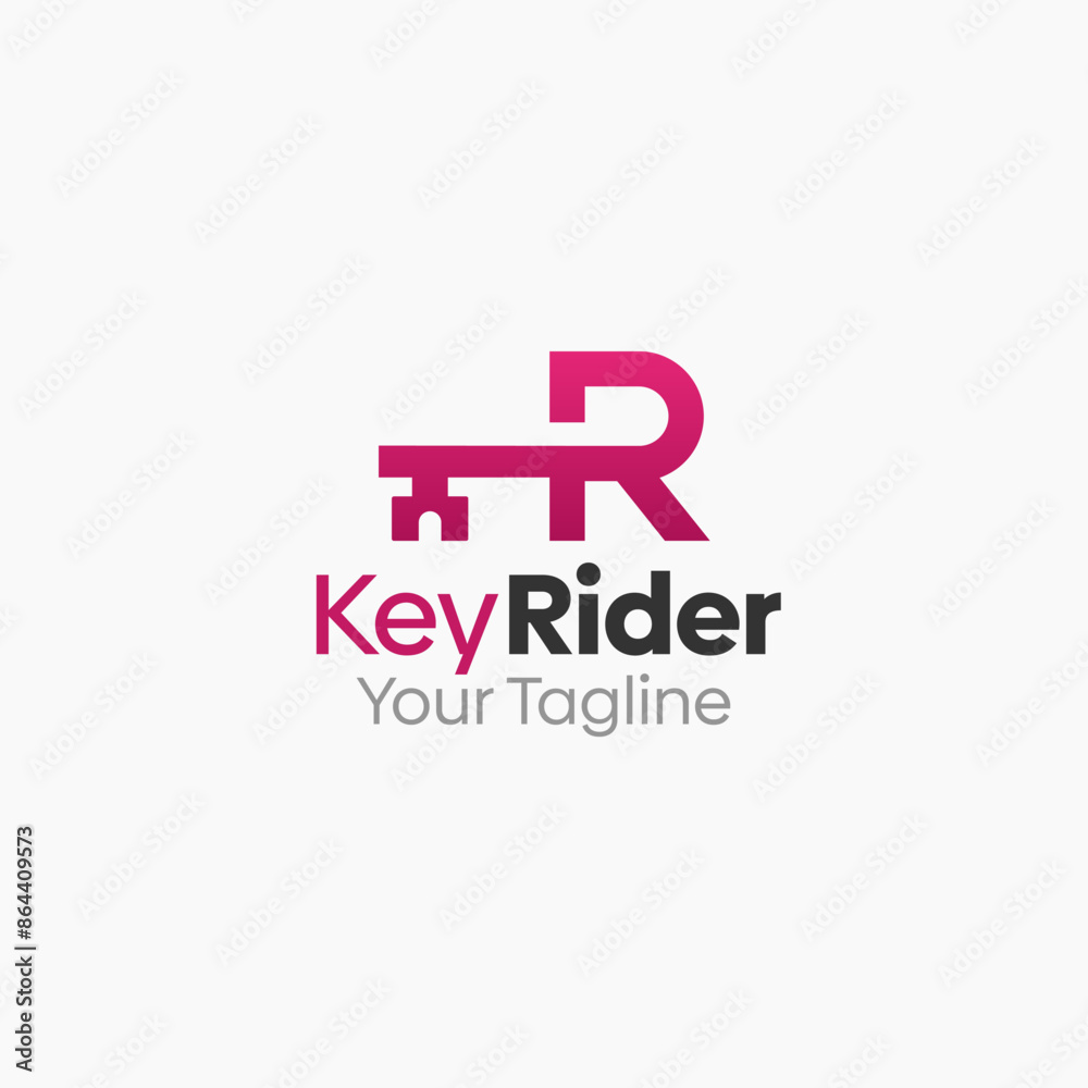 Key Rider Logo Vector Template Design. Good for Business, Start up, Agency, and Organization Key Rider Logo Vector Template Design. Good for Business, Start up, Agency, and Organization