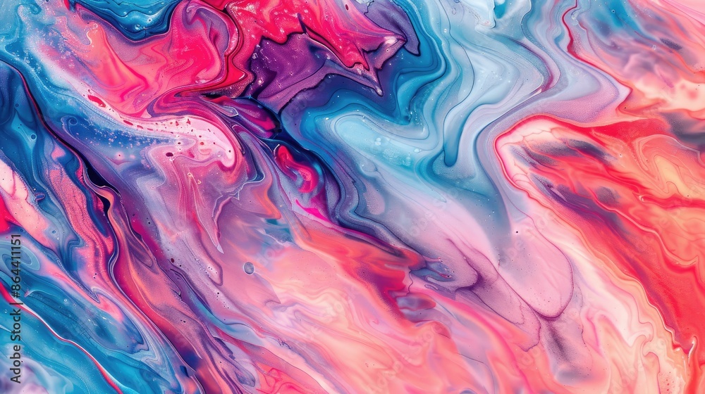Vibrant marbled paintings featuring a multi hued marble ink pattern texture ideal for backgrounds or wallpapers Vibrant marbled paintings featuring a multi hued marble ink pattern texture ideal for backgrounds or wallpapers