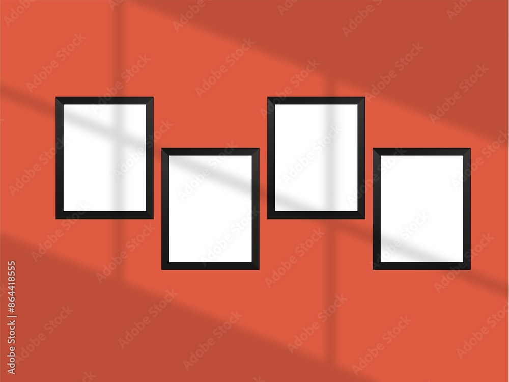 Art Frame Mockup Contemporary Modern Minimalist Empty Wall Art Frame Mockup Contemporary Modern Minimalist Empty Wall
