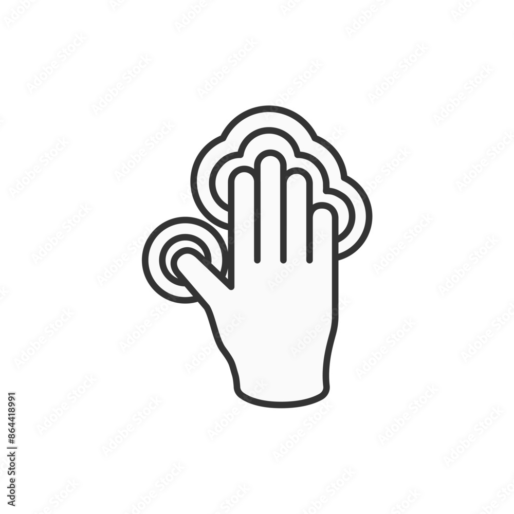 Hand Finger Touch, Swipe and Drag Icon Set Outline Icon Set. Editable Stroke. Vector Illustration Isolated on white background. Hand Finger Touch, Swipe and Drag Icon Set Outline Icon Set. Editable Stroke. Vector Illustration Isolated on white background.