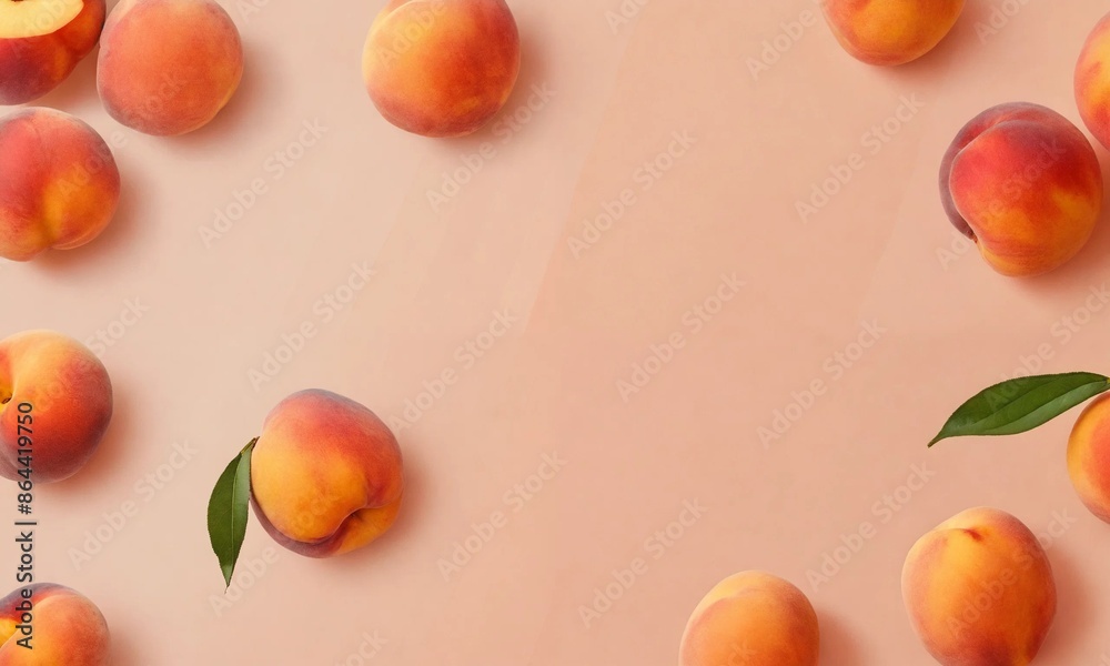 Peach abackground Peach abackground