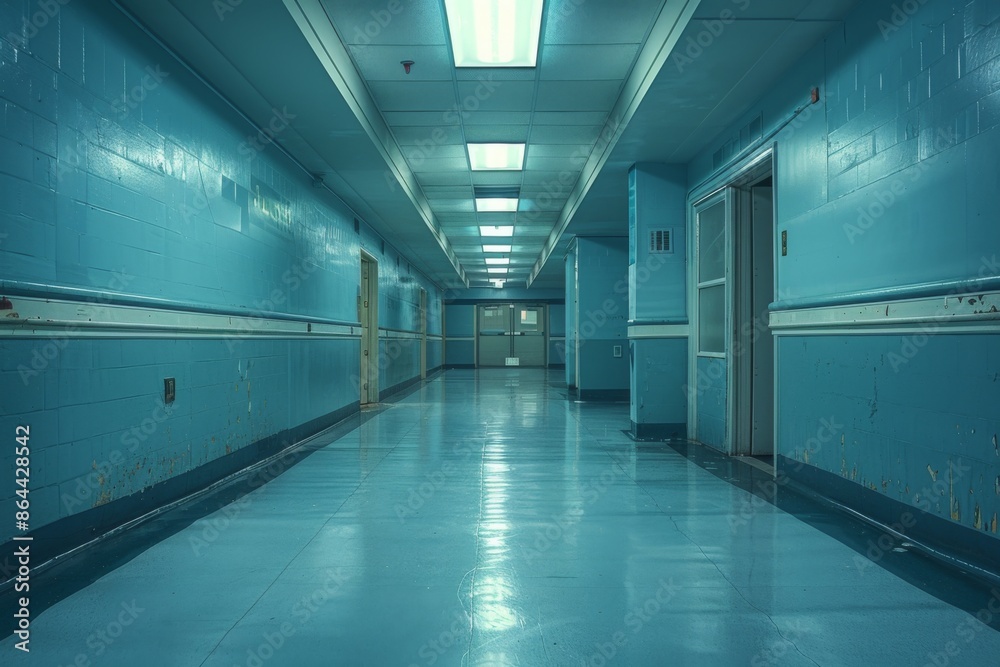 Hospital Corridor Hospital Corridor