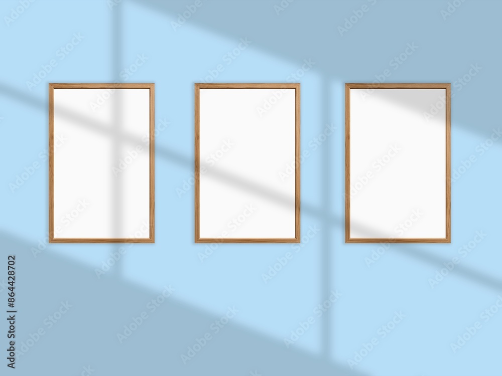 Soft frame blank mockup with color background Soft frame blank mockup with color background