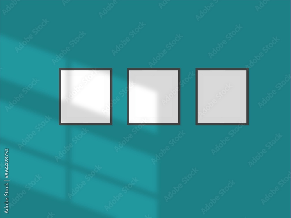 Soft frame blank mockup with color background Soft frame blank mockup with color background