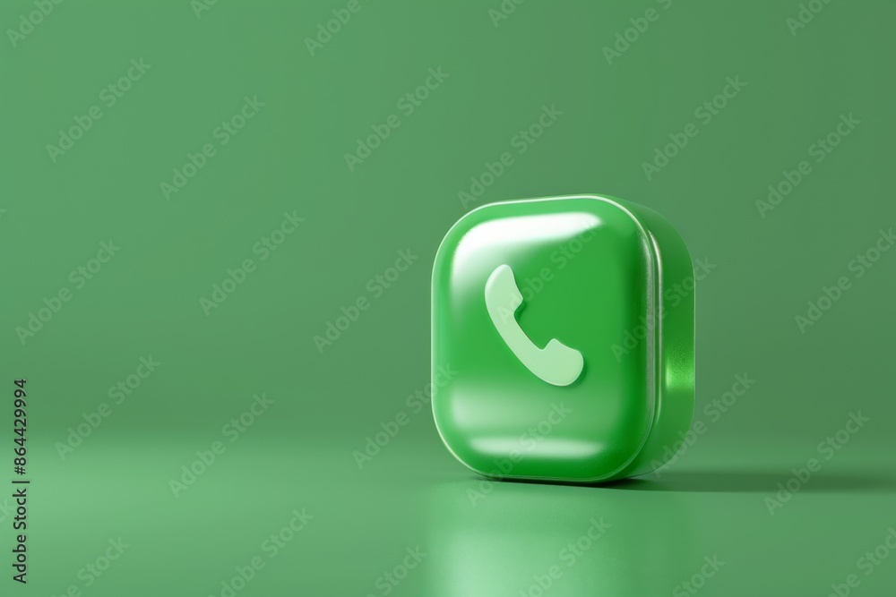 Green Phone Call Icon