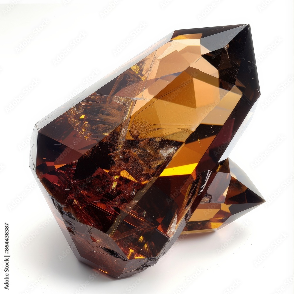 A stunning enstatite gemstone, showcasing its brilliant, golden hues A stunning enstatite gemstone, showcasing its brilliant, golden hues