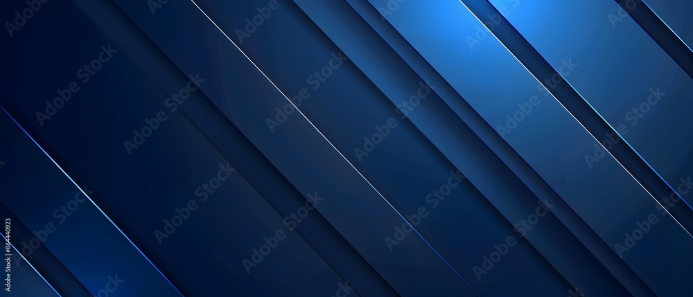 Blue banner background with diagonal line and dark blue color for corporate concept vector design. Abstract minimal modern gradient wallpaper layout template Blue banner background with diagonal line and dark blue color for corporate concept vector design. Abstract minimal modern gradient wallpaper layout template