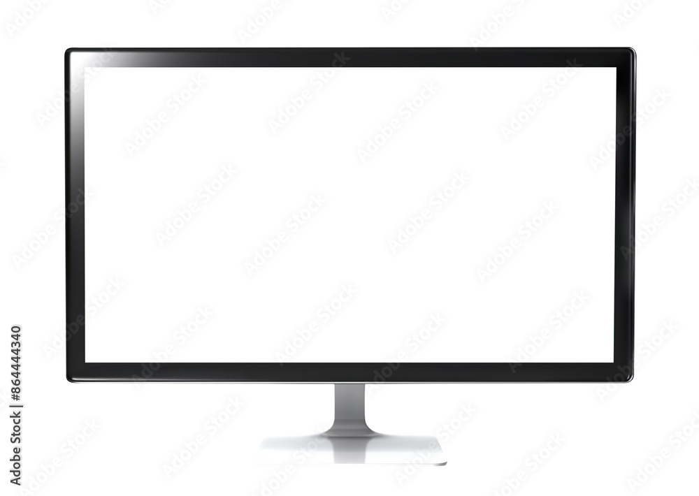 Black digital screen display, cut out Black digital screen display, cut out