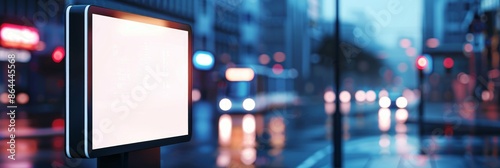 Wallpaper Mural Futuristic public area information signboard design Interactive touchscreen Torontodigital.ca