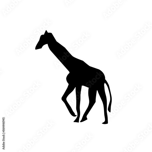 Animal silhouette Vector illustration, diverse wildlife collection photo
