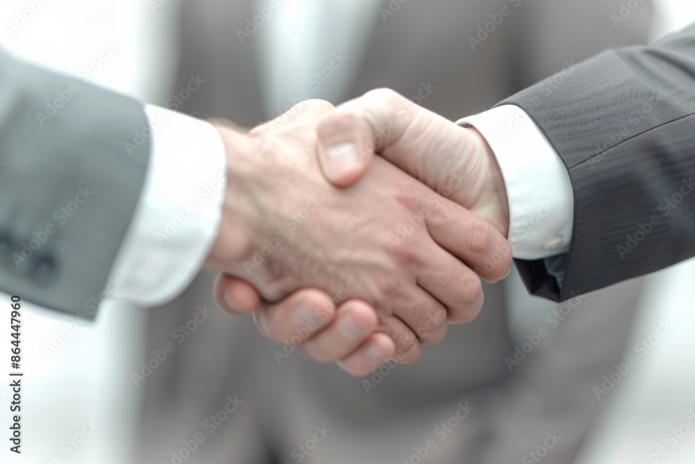 handshake between two businessmen handshake between two businessmen