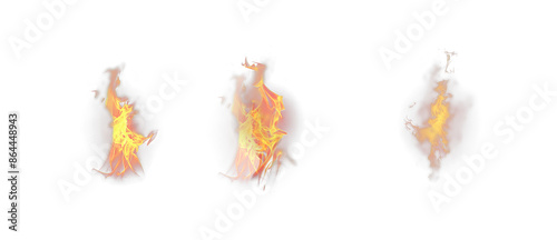 Fire png. Realistic fire flame effect ‍set transparent background. Burning red wildfire flames. verlays of open flames and fire in various shapes.