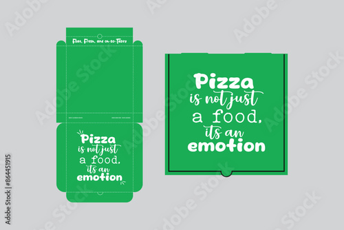 Pizza Box Design, Pizza Packaging Design, Pizza Box Design Template, Ready For Print.