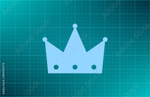 Vector illustration blue background