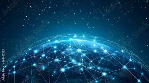 The Evolution of Global Connectivity Telecommunication Technology in a 3D World 3d Technology Background