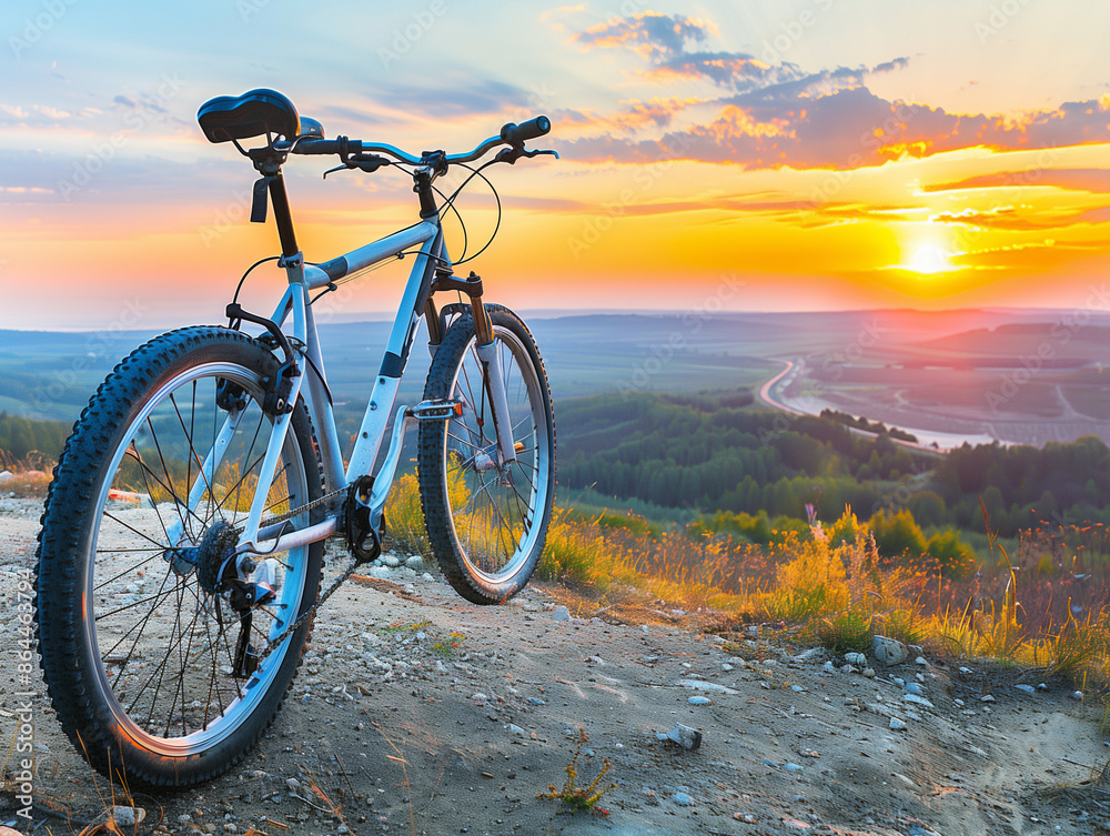 Mountain Bike Ready for the Trail: Adventure in the Great Outdoors Mountain Bike Ready for the Trail: Adventure in the Great Outdoors