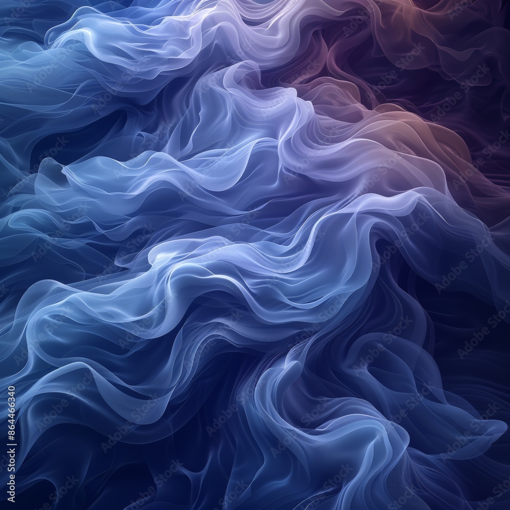 Blue and white abstract background with waves Blue and white abstract background with waves