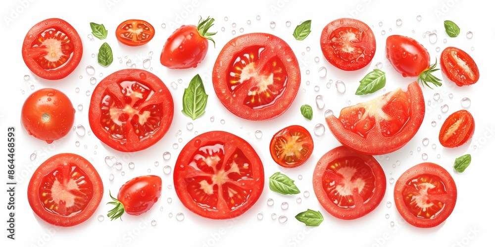 Red tomatoes top view. background with tomatoes Red tomatoes top view. background with tomatoes