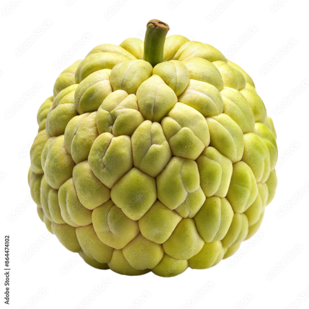 Fototapeta premium custard apple on a transparent background