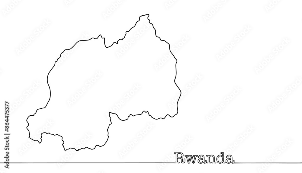 Obraz premium Rwanda