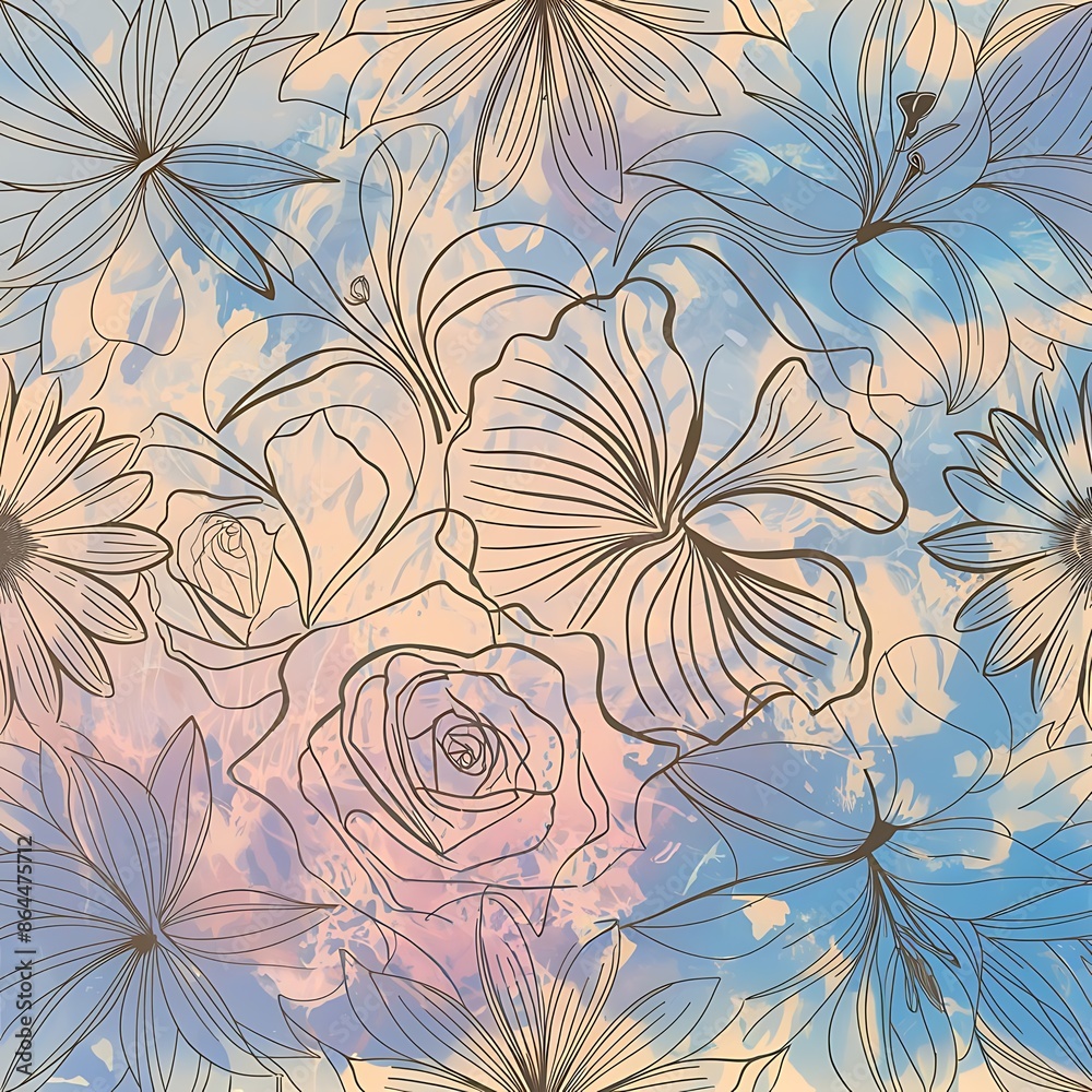 Decorative Floral Design Decorative Floral Design