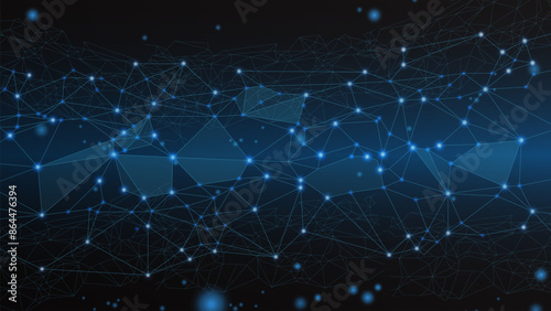 technology background abstract. technology with line digital color dot hi-tech vector. technological for web banner, background, object. 