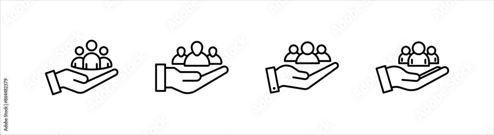 Customer care icon set, for mobile concept and web design, vector illustration. Customer care icon set, for mobile concept and web design, vector illustration.