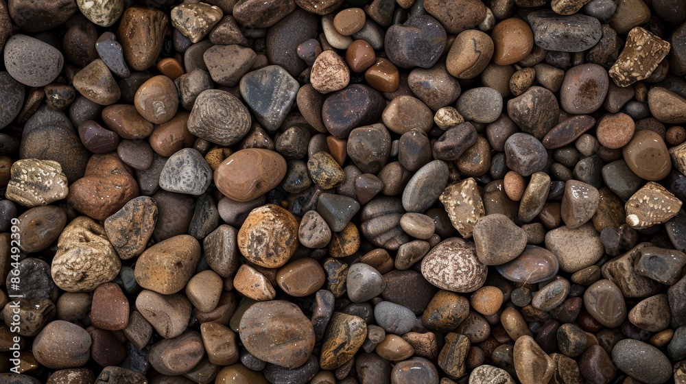 Assorted river rocks and pebbles Assorted river rocks and pebbles