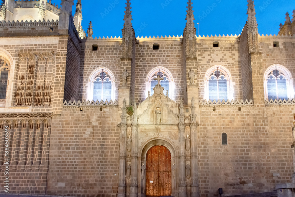 Naklejka premium Monasterio de San Juan de los Reyes, Toledo, España