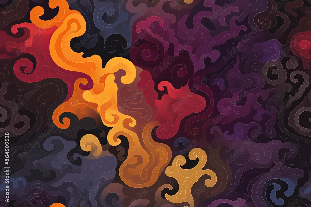 abstract wallpaper, dark pastel colours