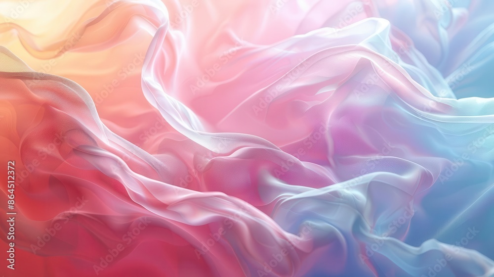 Gradient mesh blurred background with smooth transitions between pastel colors Gradient mesh blurred background with smooth transitions between pastel colors
