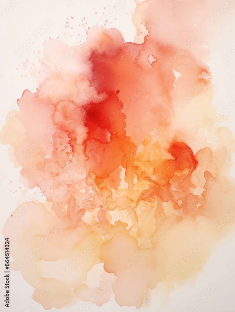 Fototapeta premium Watercolor splash background, color, paint, splatter