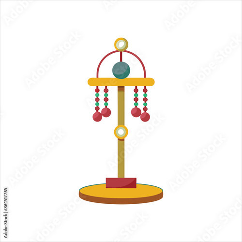 jewelry stand vector