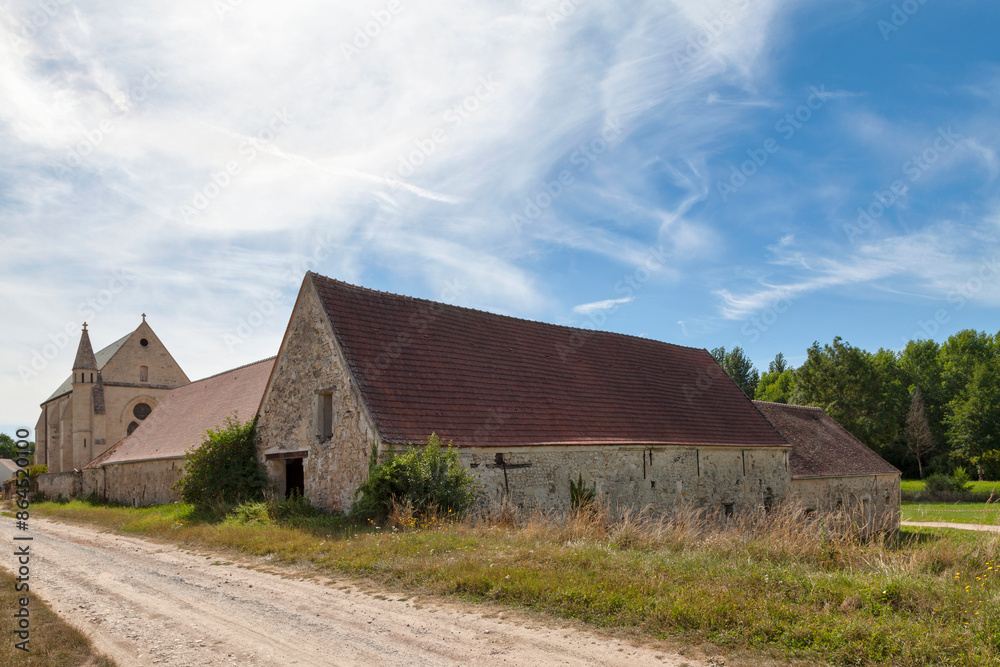 The Moisy-le-Temple commandery in Montigny-l'Allier