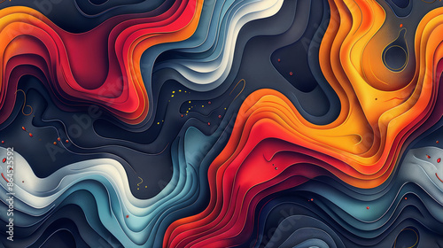 Intricate Colorful Abstract Patterns