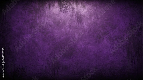 Dark purple grunge texture background with effect 