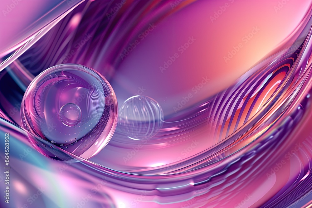 a close up of a purple and pink abstract painting, Presentation background with Glassmorphism style ellipses a close up of a purple and pink abstract painting, Presentation background with Glassmorphism style ellipses