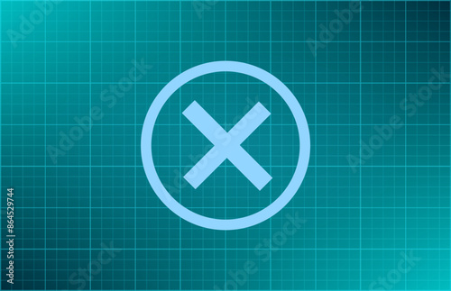 Vector illustration blue background