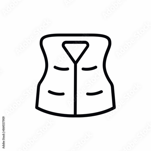 life vest safety jacket icon
