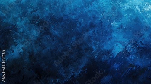 blue and black background texture, underwater ocean illustration in abstract design, light corner and border grunge