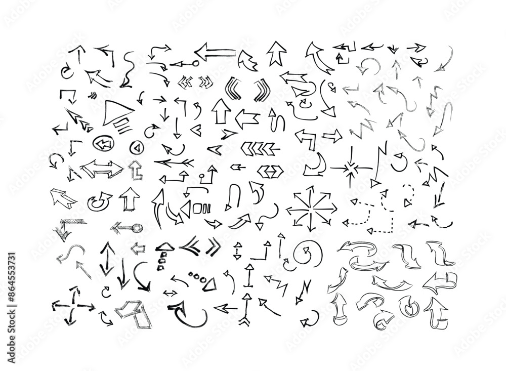 Handsketched Vector Arrows collection