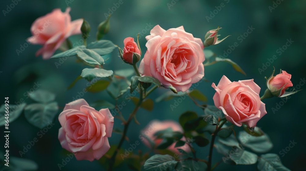 Pink roses isolated Pink roses isolated