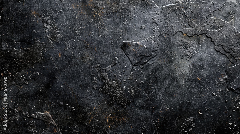 Black anthracite stone concrete texture background panorama banner long Black anthracite stone concrete texture background panorama banner long