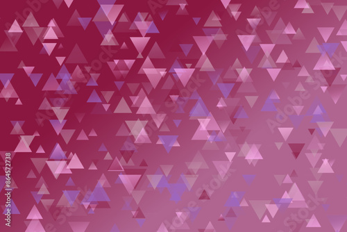 Gradient random triangle polygon web site background - geometric chaotic vector illustration