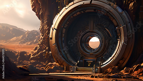  A Celestial Gateway Awaits A Keyhole to Hidden Wonders  in Space