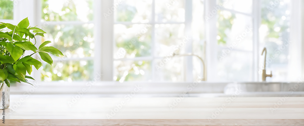 Kitchen background top counter interior wood blur home wooden empty room light white. Top kitchen product background desk modern window food display design texture tabletop restaurant board wall space Kitchen background top counter interior wood blur home wooden empty room light white. Top kitchen product background desk modern window food display design texture tabletop restaurant board wall space