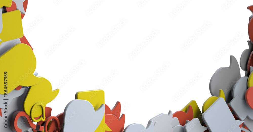 Fototapeta premium Email Mail Communication Online Chat Business Internet Technology Network Concept
