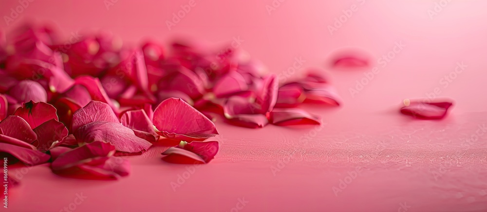 Romantic pink background with girly essence for a love or Valentine's theme, featuring copy space image. Romantic pink background with girly essence for a love or Valentine's theme, featuring copy space image.