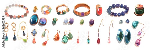 An Exquisite Collection of Gemstone Jewelry photo