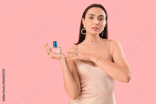 Attractive young woman with...